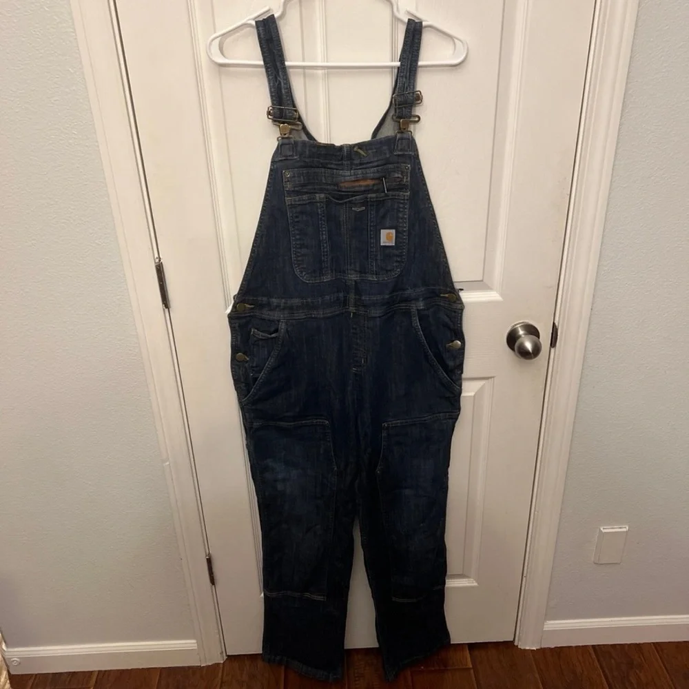 CARHARTT BREWSTER DOUBLE-FRONT BIB OVERALL